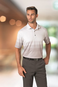 Paragon 153 Belmont Comfort Stretch Sublimated Striped Performance Polo