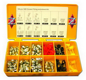 ZeeLine 10066 SAE Assortment w/Plastic caps- 100pc Box