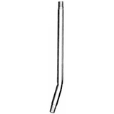 ZeeLine 55 5-1/2" Curved Steel Grease Pipe 1/8" NPT (M)