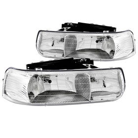 ANZO USA 111011 Crystal Headlight Set