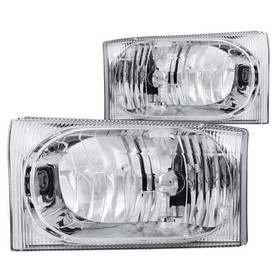 ANZO USA 111023 Crystal Headlight Set