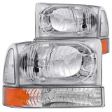 ANZO USA 111081 Crystal Headlight Set