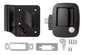 AP Products 013-688 Bauer Metal Travel Trailer Lock Blk