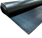 AP Products 022-BP7136 RV Bottom Board; Used To Repair And Seal RV Underbelly; 71 Inch Width x 36 Foot Length; Black; Rolled Coroplast Heavy Gauge Corrugated Plastic; Non-Adhesive
