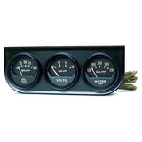 AutoMeter 2348 GAUGE CONSOLE,OILP/WTMP/VOLT,2