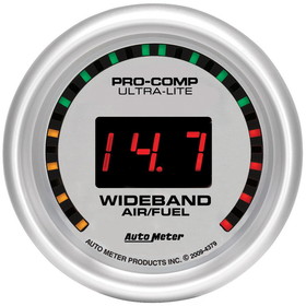 2-1/16 in. WIDEBAND STREET AIR/FUEL RATIO, 10:1-17:1 AFR, ULTRA-LITE