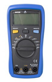 Ancor 703073 True Rms 12 Function Digital Multim