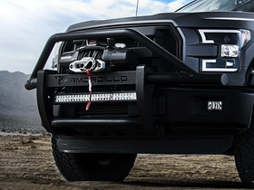 Armordillo 66 Matte Black 2015-2018 Chevy Colorado - Modular AR Pre Runner Guard  Grill Guard