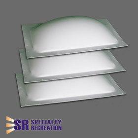 Specialty Recreation SP1422W Skylight 3 Pack White