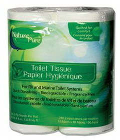 Custom Products Program 25965 Toilet Tissue Naturepure Pack/4