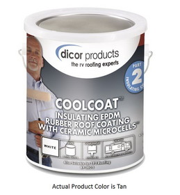 Dicor RP-IRCT-1 Coolcoat Roof Coating For Epdm Tan