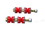 Energy Suspension 16.8104R END LINK BUSHING SET