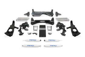 Fabtech 6" RTS SYS W/PERF SHKS 2011-19 GM 2500HD 2WD/4WD