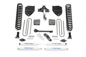 Fabtech 4" BASIC SYS W/PERF SHKS 17-21 FORD F250/F350 4WD DIESEL