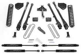 Fabtech 6" 4LINK SYS W/COILS & STEALTH 17-21 FORD F250/F350 4WD GAS