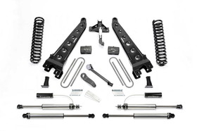 Fabtech 4" RAD ARM SYS W/COILS & 2.25 DL RESI FRT AND DL RR SHKS 17-21 FORD F250/350 4WD