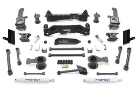 Fabtech 6" BASIC SYS W/PERF SHKS 2010-15 TOYOTA 4RUNNER 4WD