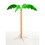 Faulkner 20521 4.5' Led Palm Tree 120V Yard Light