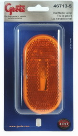 Grote Industries 46713-5 Duramld Sng Blb Oval Yelw