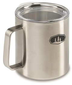 G S I Outdoors 63250 Glacier Ss 15 Oz Camp Cup Brushed
