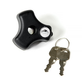 Hi-lift Jack HM-LK Secure your Hi-Lift on your Hood Mount with a quality key-locking knob.