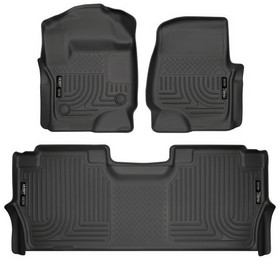 Husky Liner 94061 Wb Front/2Nd Seat Liners 17-19 F250