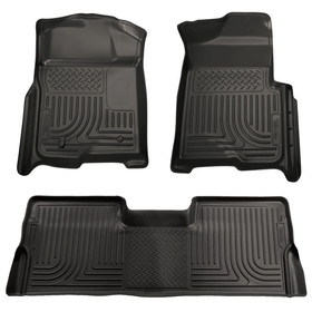 Husky Liners 98381 Front & 2nd Seat Floor Liners (Footwell Coverage)