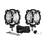 KC Hilites 6 in Pro6 Gravity LED - Infinity Ring - 2-Light System- SAE/ECE - 20W Driving Beam