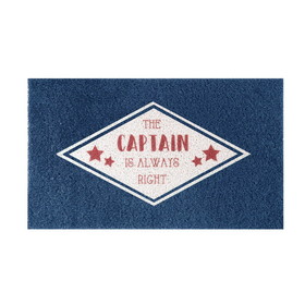 Kittrich STRB-21477-10 The Captain Is Always Right (Navy B