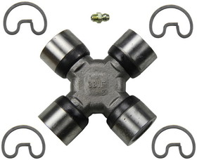 Moog Chassis 331 Universal Joint; Oe Replacement; Premium; With 2 Smooth Bearings; .059 Inch Snap Ring Thickness;1.188 Inch Bearing Cap Diameter; Greaseable