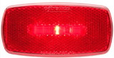 Optronics MCL0032RBS 1Led M/C Lt;Ovl;Blk;Red