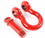Rugged Ridge 11235.13 This Pair Of Red D-Shackl