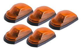 Pacer Performance 20-237 LED Amber Hi-5 Cab Roof Light Kit, 17-20 Ford Style