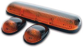 Pacer Performance 20-240 Amber Hi-5 Cab Roof Light Kit, 02-07 GM Style