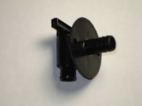 Petersen Molding 18-958-BLACK Drain Valve 1/2' Barb With Flange