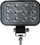 Peterson Manufacturing M906-MV Led Work Lgt Sqr Ped Mnt Hrdwrd Hsg