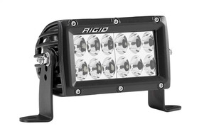 RIGID E-Series PRO LED Light, Driving Optic, 4 Inch, Black Housing