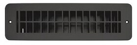 RV Designer H841 Blk Plast Vent Reg Damp 2.25'X10'