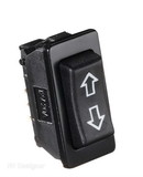 RV Designer S125 40A Black Rocker Switch W