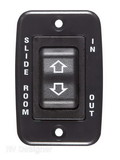 RV Designer S141 Blk Contoured Switch 40 A