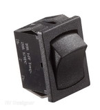 RV Designer S431 10A Black Rocker Switch