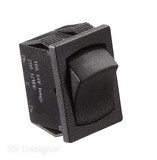 RV Designer S441 Black Rocker Switch