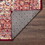 Crystal Art Gallery 340929WEB Kenya Ruby 3X5 Washable Rug