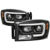 Spyder Auto 5085306 Version 2 Proj Headlights Lt Bar Bl