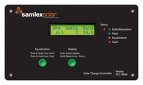 Samlex Solar SCC-30AB Flush Mnt Solar Charge Co