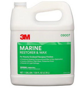 3M 09007 3M Marine Restorer And Wax 09007
