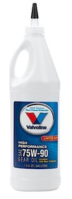 Valvoline VV820 75W90 Hp Gearoil Qt 12 Cs Each