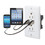 Valterra DG61070VP 120V Usb Chgr Dble Whi