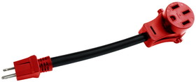 Valterra A10-1550 Adapter Cord 12' Red B