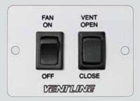Ventline VC0533-03-A Wall Mnt Remote Switch Wh